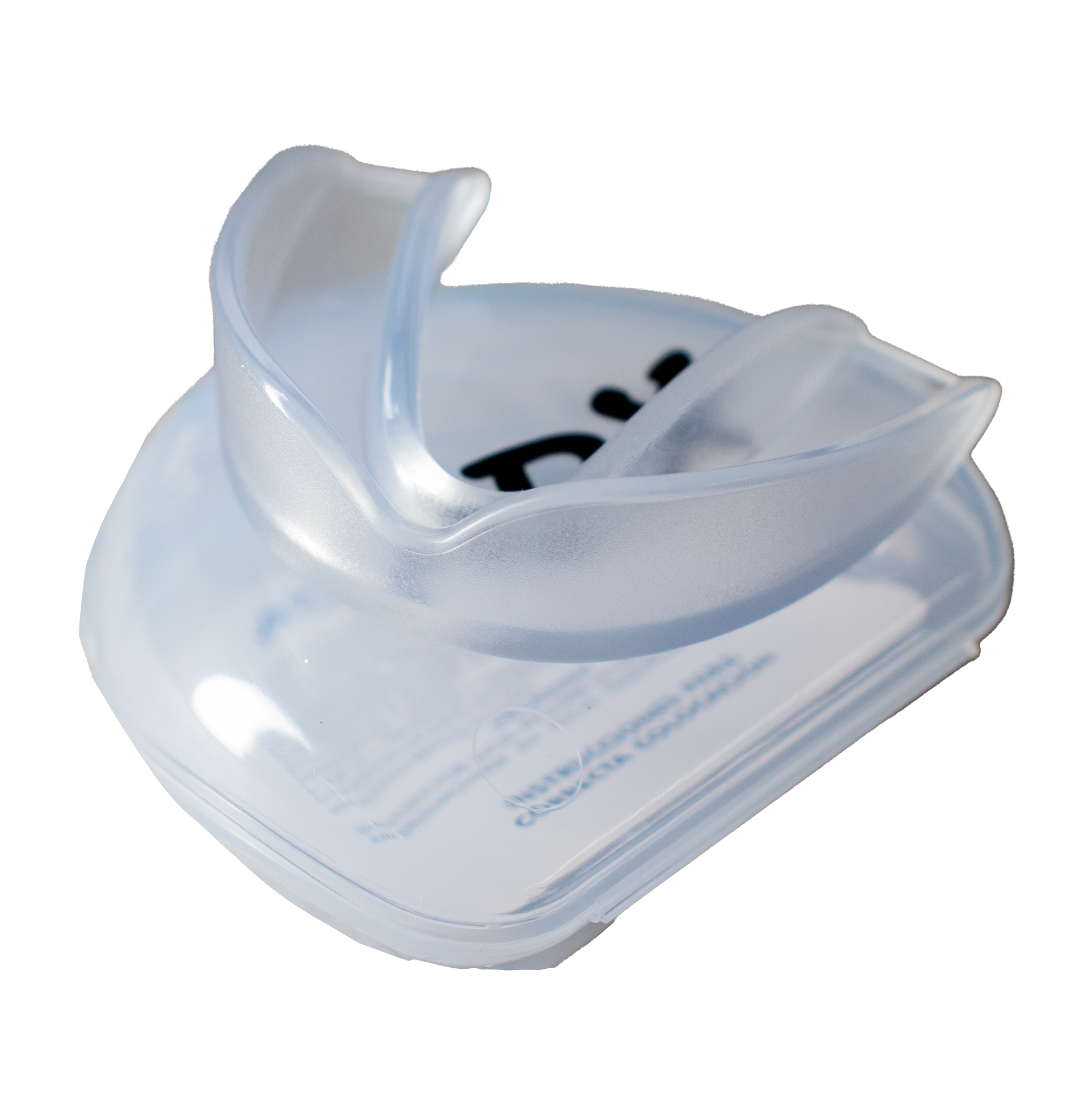 Protector bucal sencillo transparente