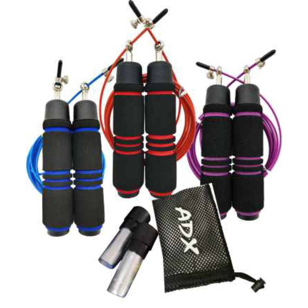 Cuerda para saltar crossfit con peso desmontable y bolsa de malla para  guardado