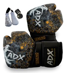 Kit de guantes para boxeo modelo veneno colección 2024