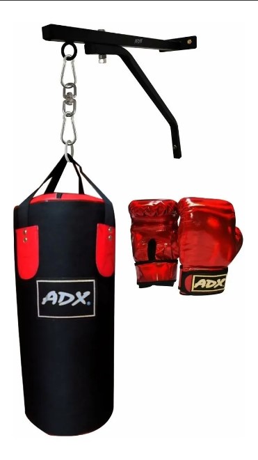 Pera ADX de Piel para Boxeo c/asa metalica reforzada