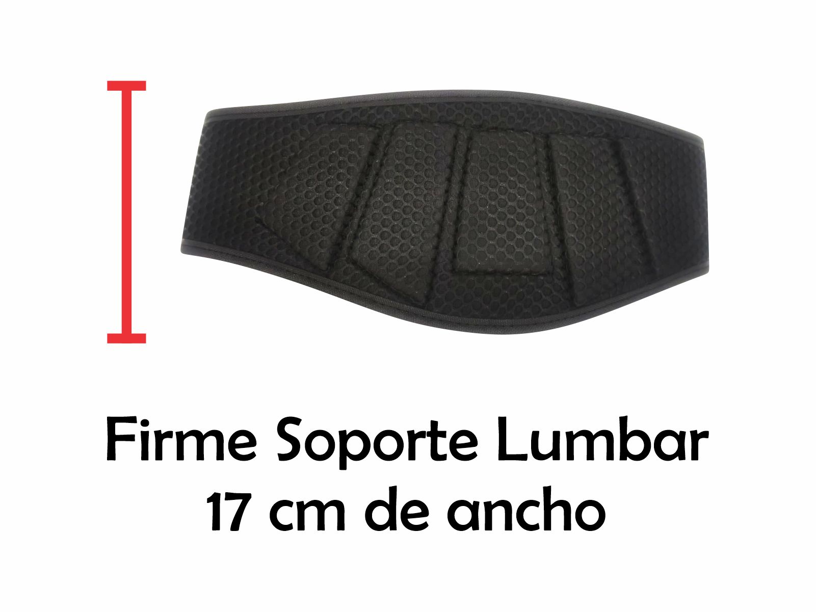 Cinturón Fitness Advance Negro Talla M Caja X 1 Ud. - Farmaexpress