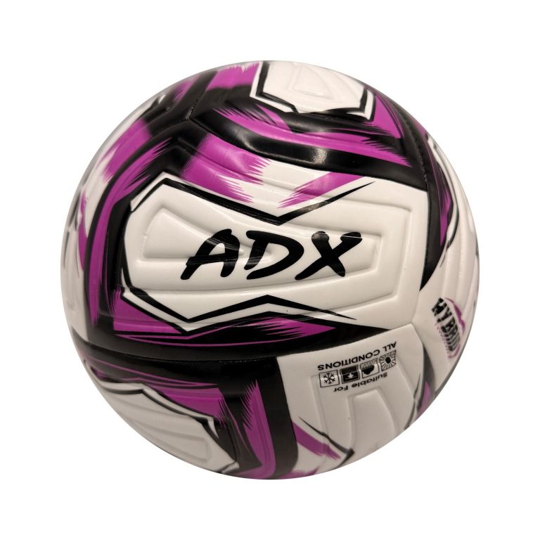 Balón Futbol Hibrido Modelo FXH200 Bco/Morado/Ngo