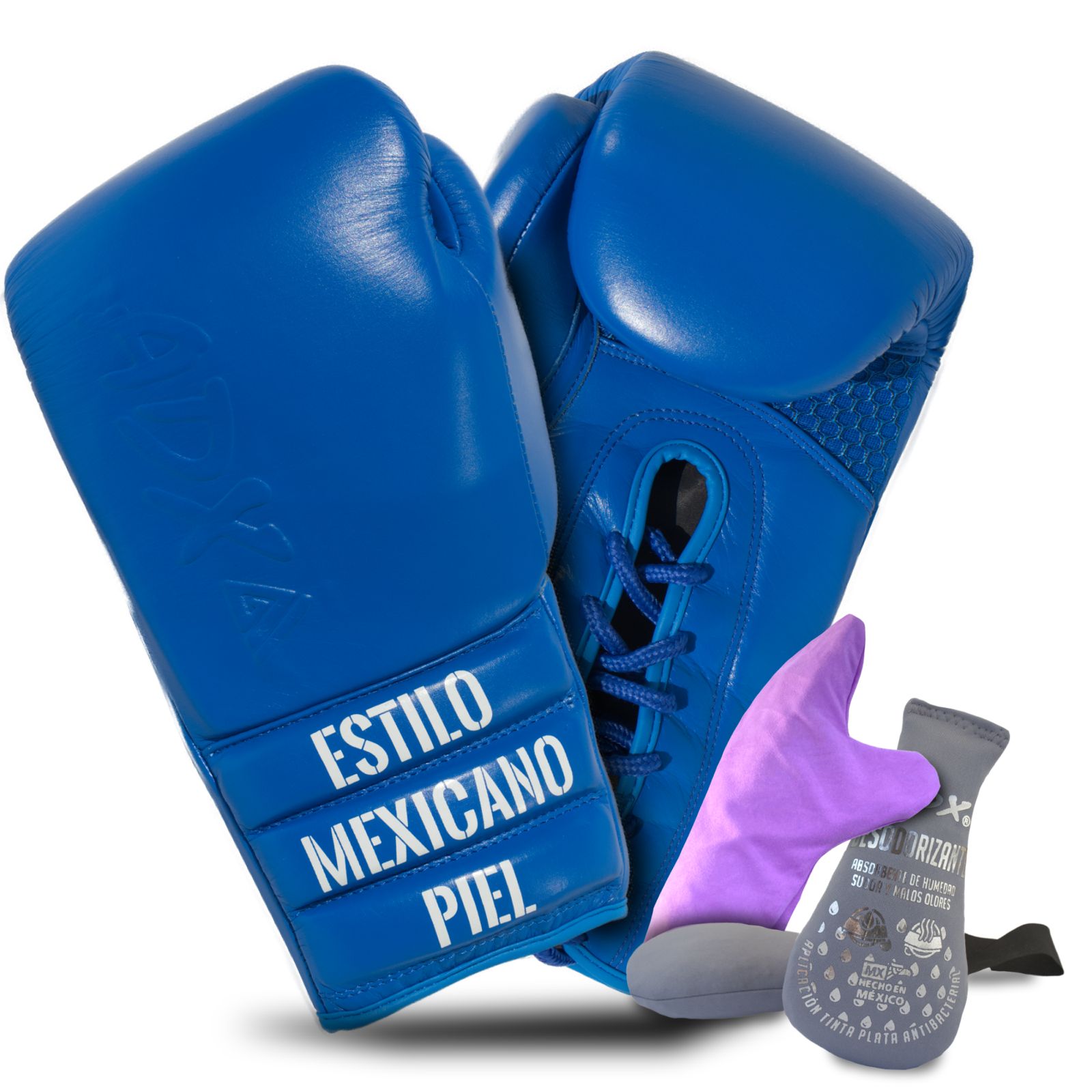 Guante Box Piel Genuina Modelo Estilo Mexicano