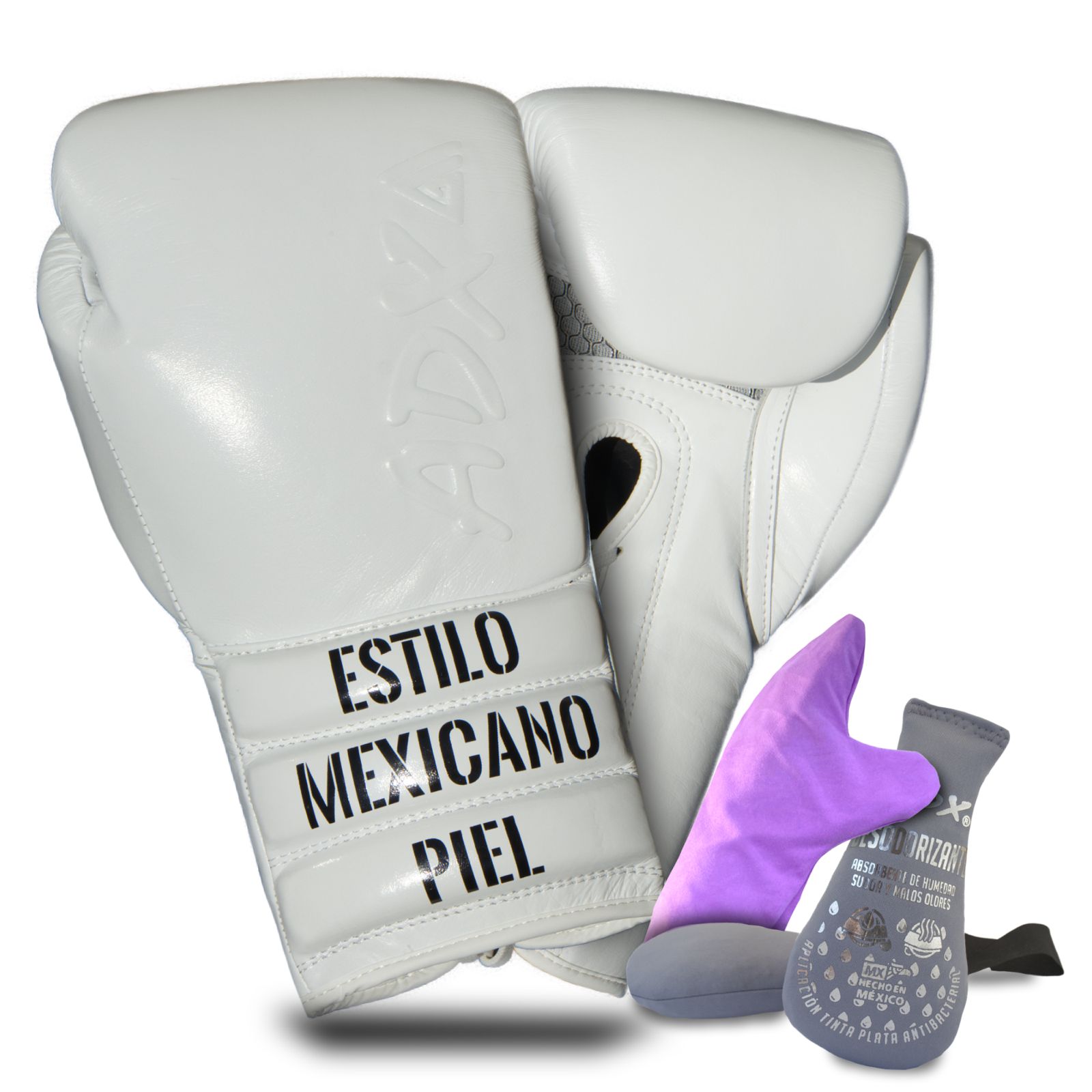 Guante Box Piel Genuina Modelo Estilo Mexicano
