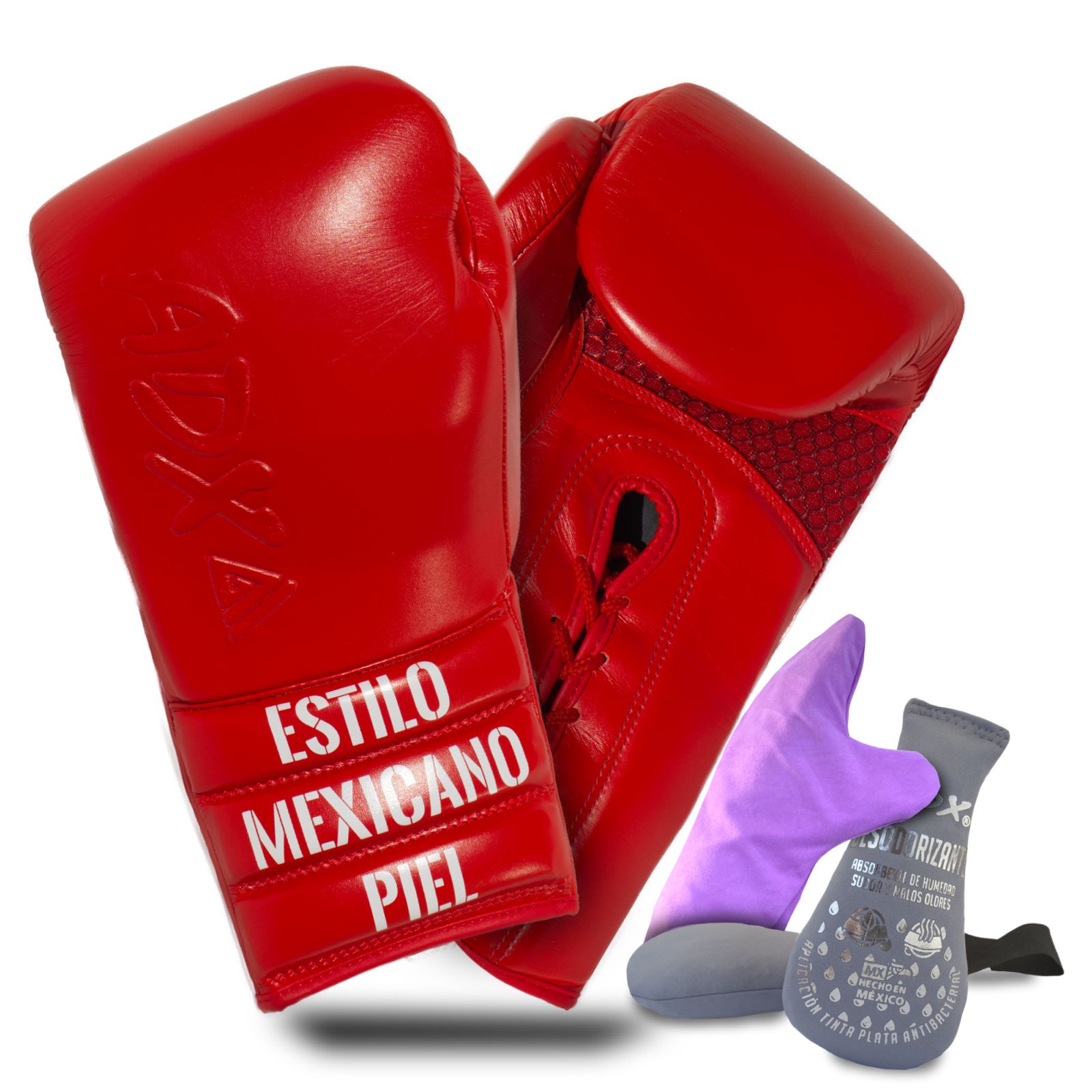 Guante Box Piel Genuina Modelo Estilo Mexicano